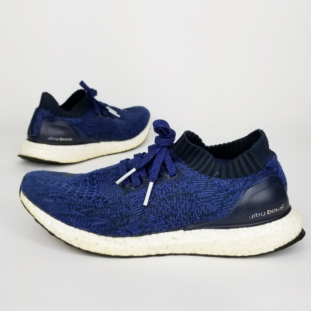 Adidas Ultra Boost 3.0 Uncaged Navy Blue Shoes 9
